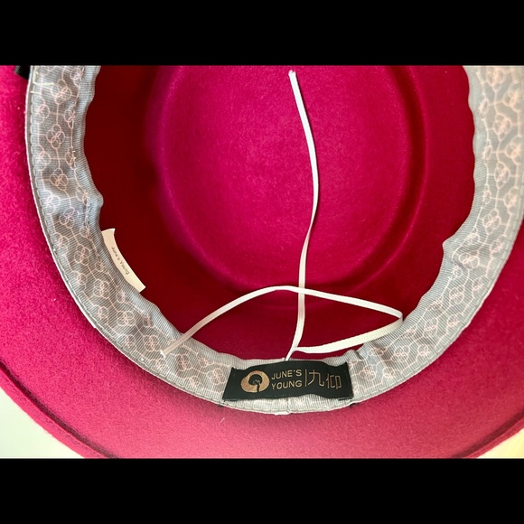 100%Wool Vintage Red Hat - Picture 4 of 7